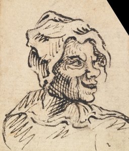Grotesque Female Head by William Hogarth